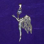 Fairy Princess Silver Pendant